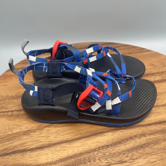 Chaco Z/1 Sandals Kids Size 3 Ecotread Puzzle Opal Walking Outdoor Hiking Water